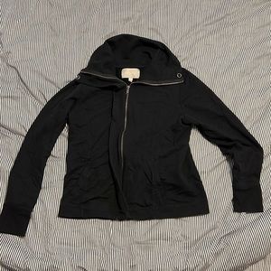 Banana Republic Black Zip Up Jacket Size Large EUC